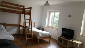 Familienapartment, Gartenblick | Kostenloses WLAN