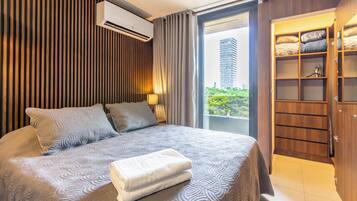 1 多间卧室、熨斗/熨衣板、WiFi、床单