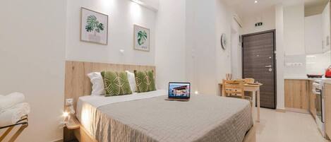 1 soverom, skrivebord, wi-fi og sengetøy