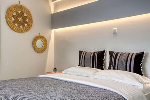 2 slaapkamers, een strijkplank/strijkijzer, wifi, beddengoed