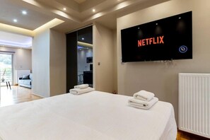 1 bedroom, WiFi, bed sheets - Acropolis lux view penthouse (Athina)