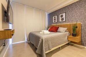1 chambre, fer et planche à repasser, Wi-Fi, draps fournis