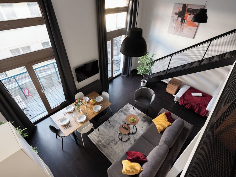 Comfort Apartment, Courtyard View | Living area