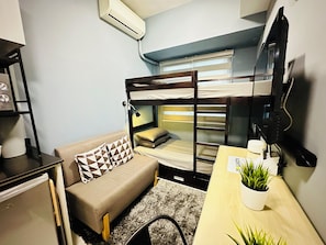 1 chambre, fer et planche à repasser, Wi-Fi, draps fournis