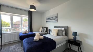 3 bedrooms, iron/ironing board, travel crib, free WiFi