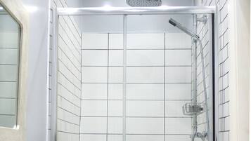 Shower, hair dryer