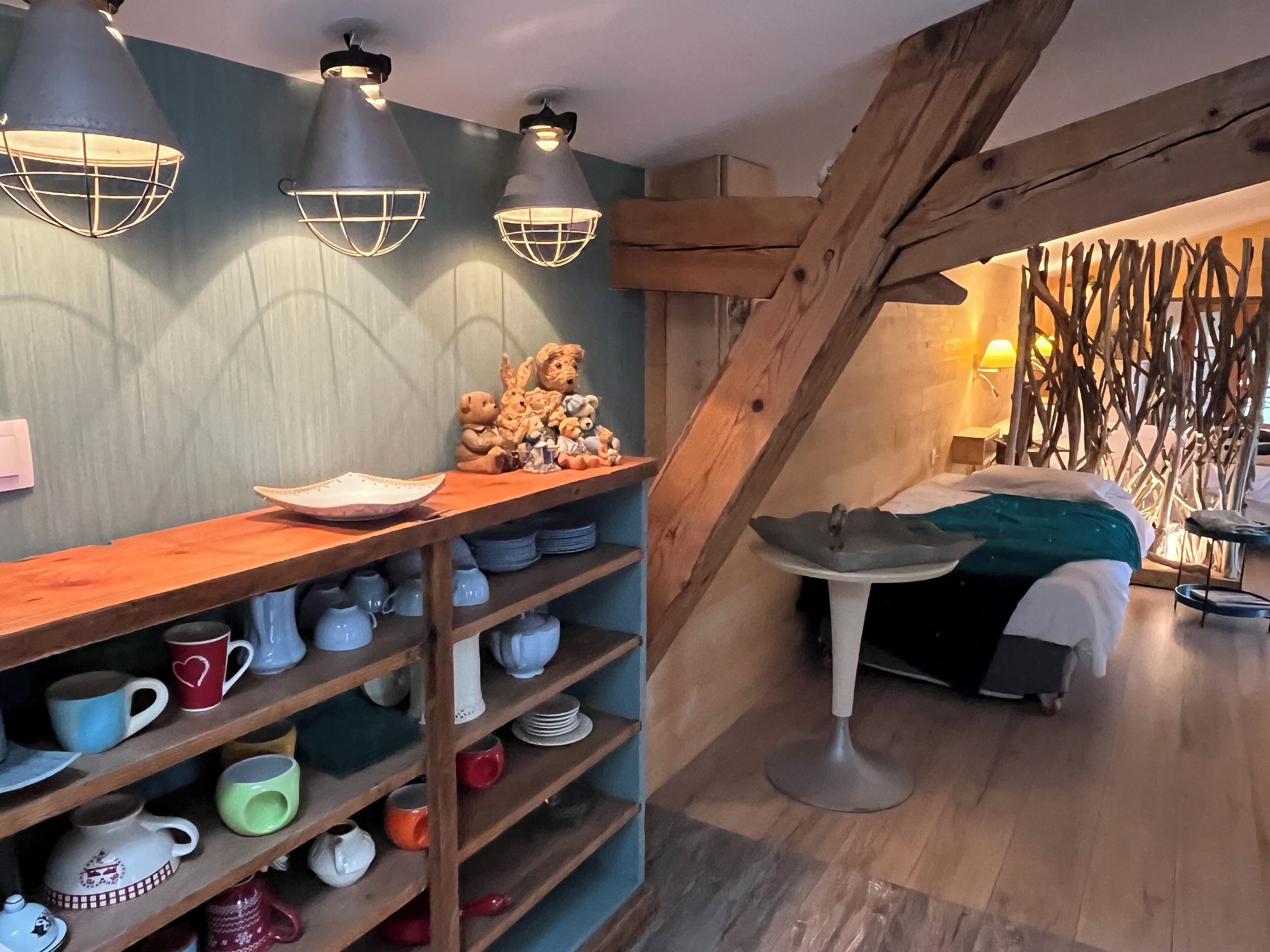 Caja de seguridad en la habitación y cortinas blackout 