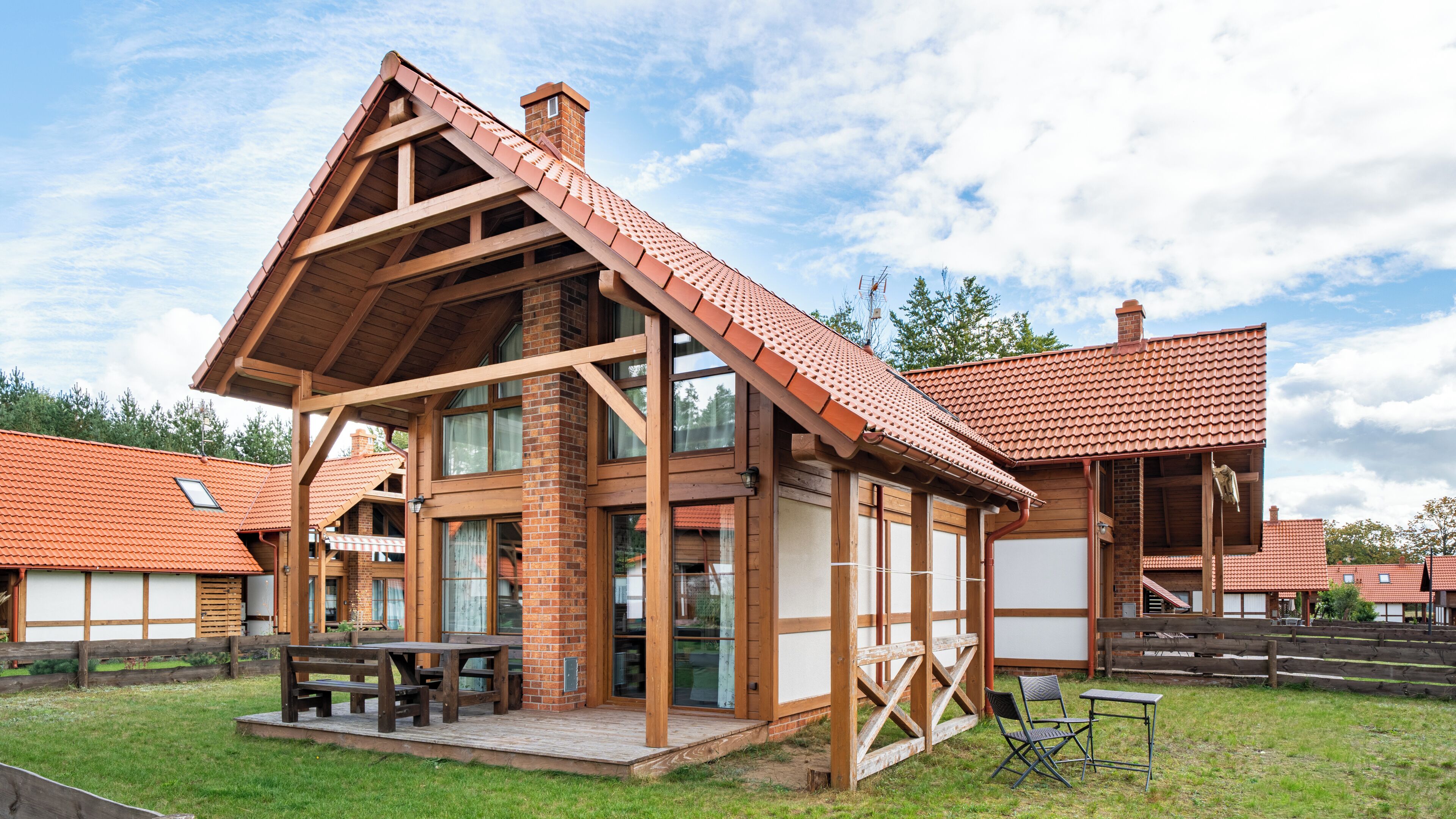 Façade de l’hébergement