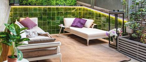 Apartment, 2 Bedrooms, Smoking, Terrace | Balcony