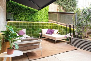 Apartment, 2 Schlafzimmer, Raucher, Terrasse | Balkon