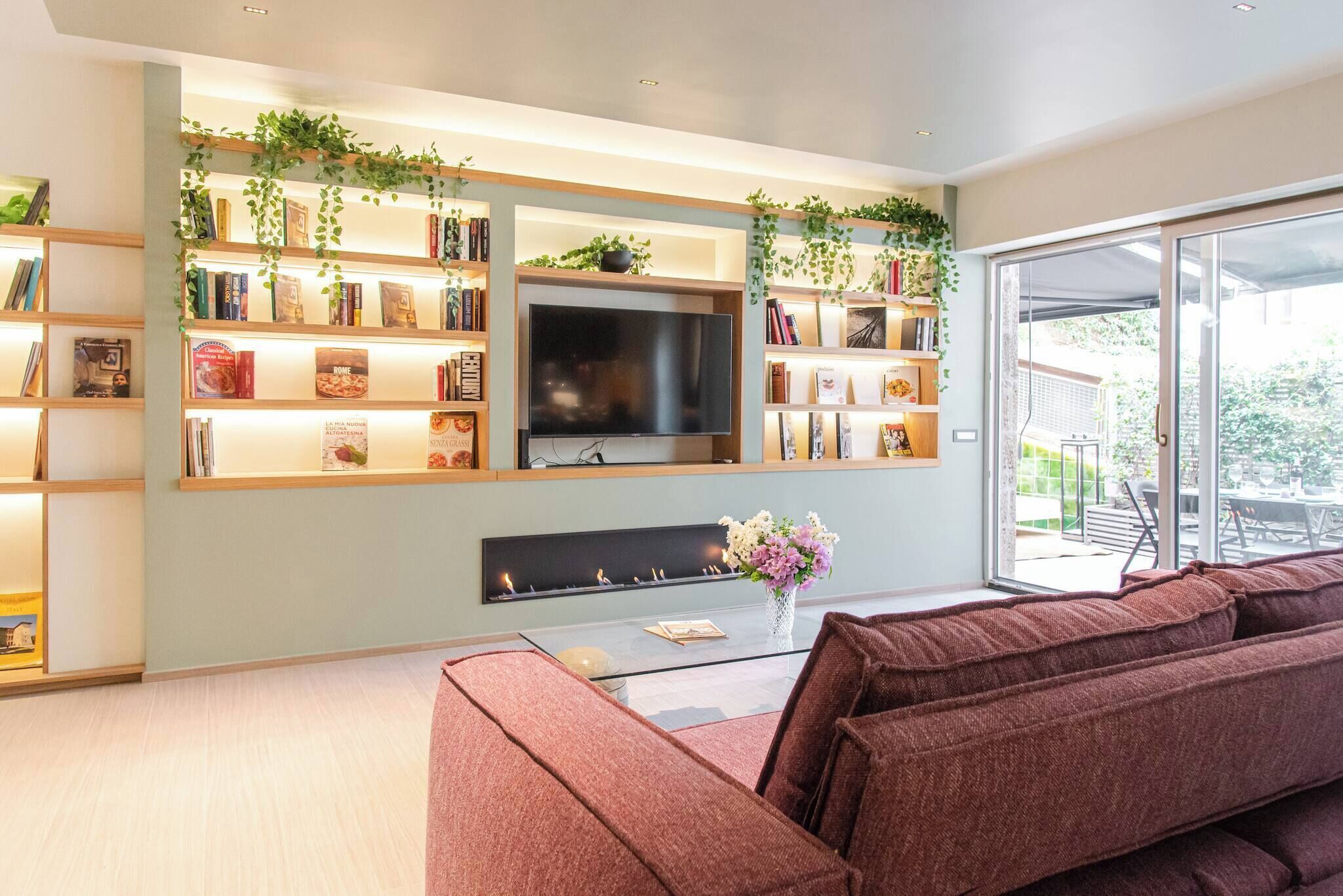 Apartamento, 2 habitaciones, fumadores, terraza | Sala de estar | Libros