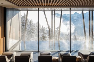 Un sauna, baño turco, masajes
