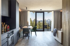 Apartment, 2 Bedrooms | Living area | TV - Hotel Olangerhof (Valdaora)