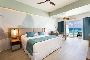 Minibar, in-room safe, individually decorated, individually furnished - Hotel Riu Ventura - All Inclusive (Cancun)