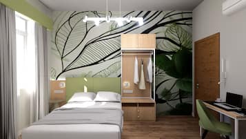 Double or Twin Room | Desk, laptop workspace, free cots/infant beds, free WiFi