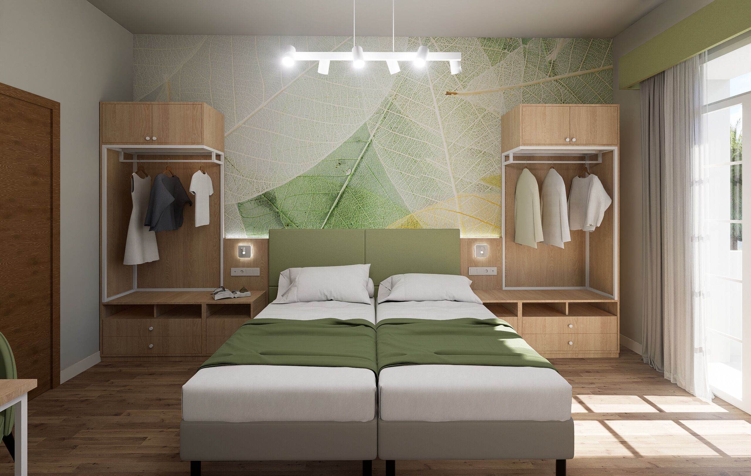 Double or Twin Room | Desk, laptop workspace, free cribs/infant beds, free WiFi