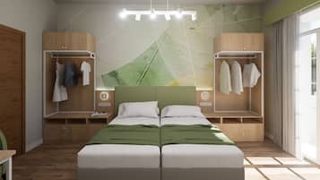 Double or Twin Room | Desk, laptop workspace, free cribs/infant beds, free WiFi