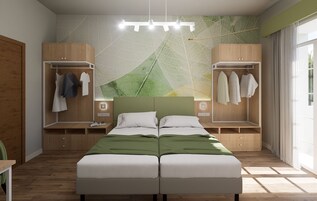 Double or Twin Room | Desk, laptop workspace, free cribs/infant beds, free WiFi