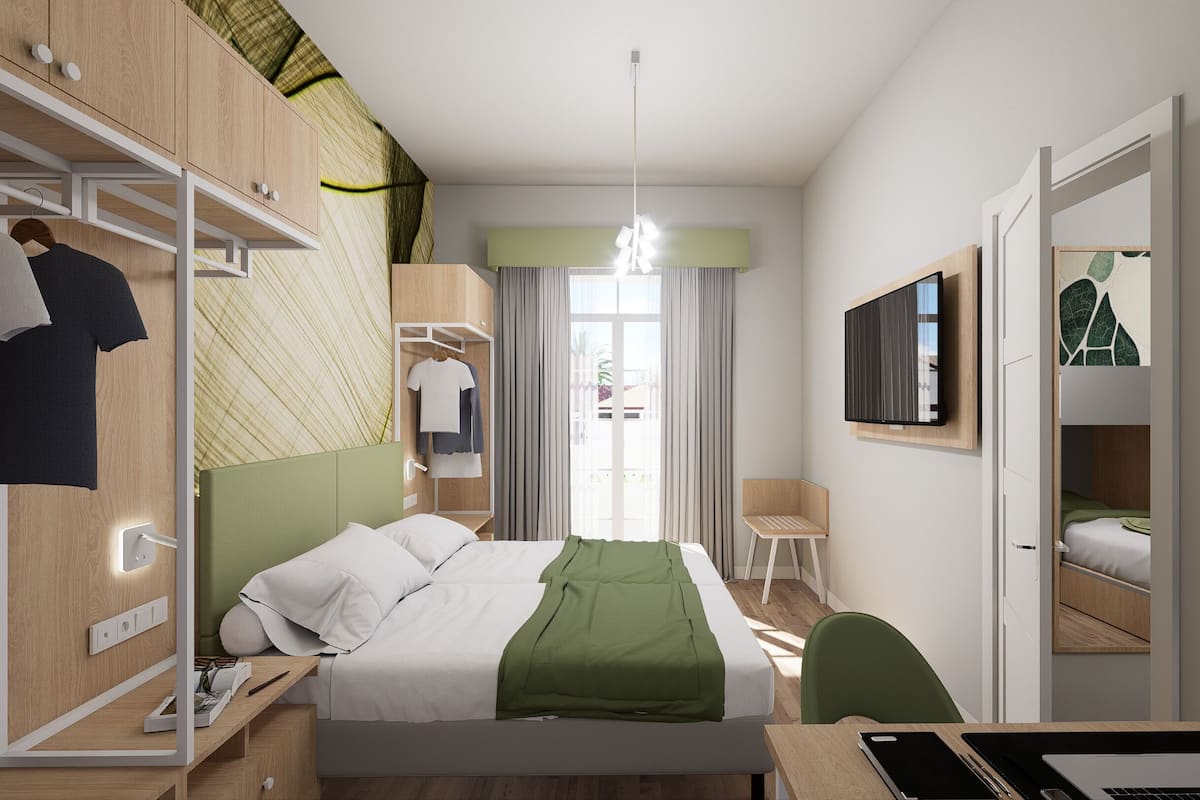 Family Room | Desk, laptop workspace, free cots/infant beds, free WiFi