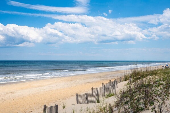 ビーチの近く