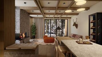 Peak Chalet | Zimmersafe, Bügeleisen/Bügelbrett, kostenloses WLAN