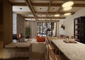 Peak Chalet | In-room safe, iron/ironing board, free WiFi