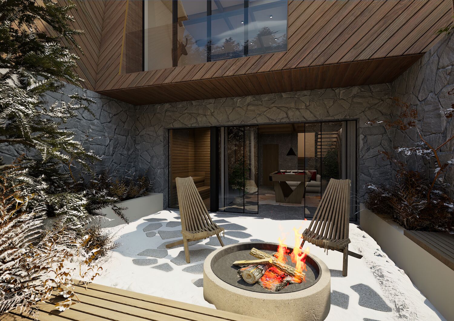 Peak Chalet | Terrace/patio