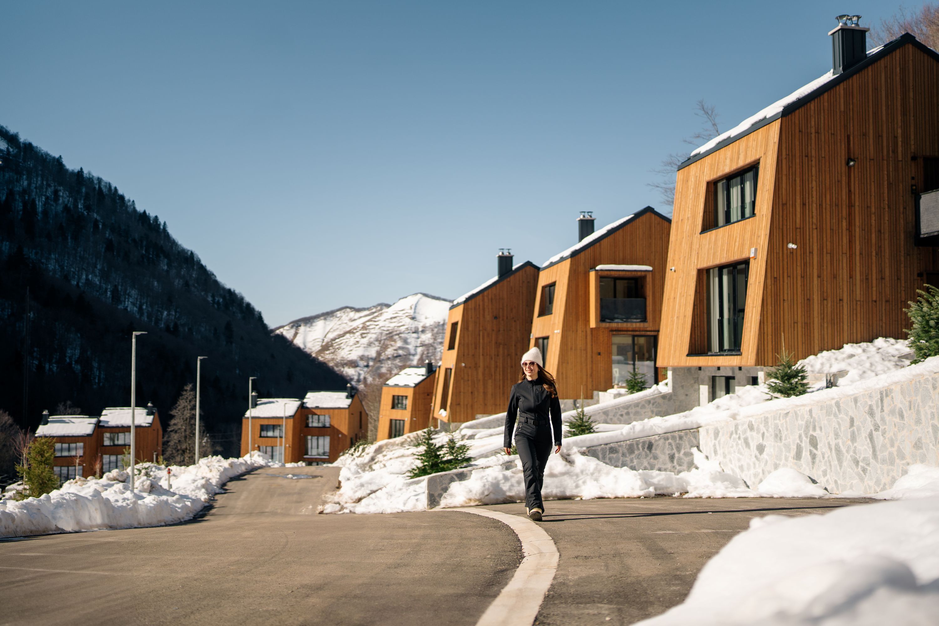 ด้านหน้าที่พัก