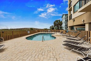 Outdoor pool - 15% off June 14-21. Oceanfront corner condo 4 bedroom 3 bath. Amazing views! (North Myrtle Beach)