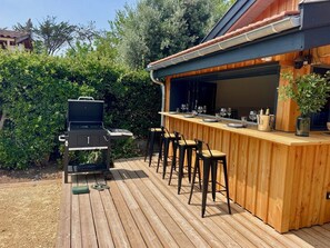 Bar (on property) - House of Dreams at the Ocean in typical Cap Ferret style (Lège-Cap-Ferret)
