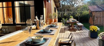 House of Dreams at the Ocean in typical Cap Ferret style