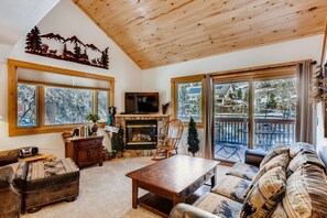 Appart'hôtel, plusieurs lits (Apartment) | Coin séjour