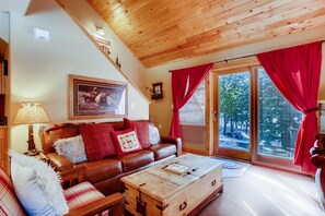 Appart'hôtel, plusieurs lits (Apartment) | Coin séjour