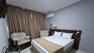 Quarto casal superluxo | Wi-Fi de cortesia