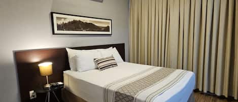 Quarto casal luxo | Wi-Fi de cortesia