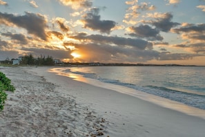 Sun-loungers, beach towels