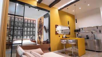 Suite Deluxe | 1 dormitorio, ropa de cama de alta calidad, colchones viscoelásticos