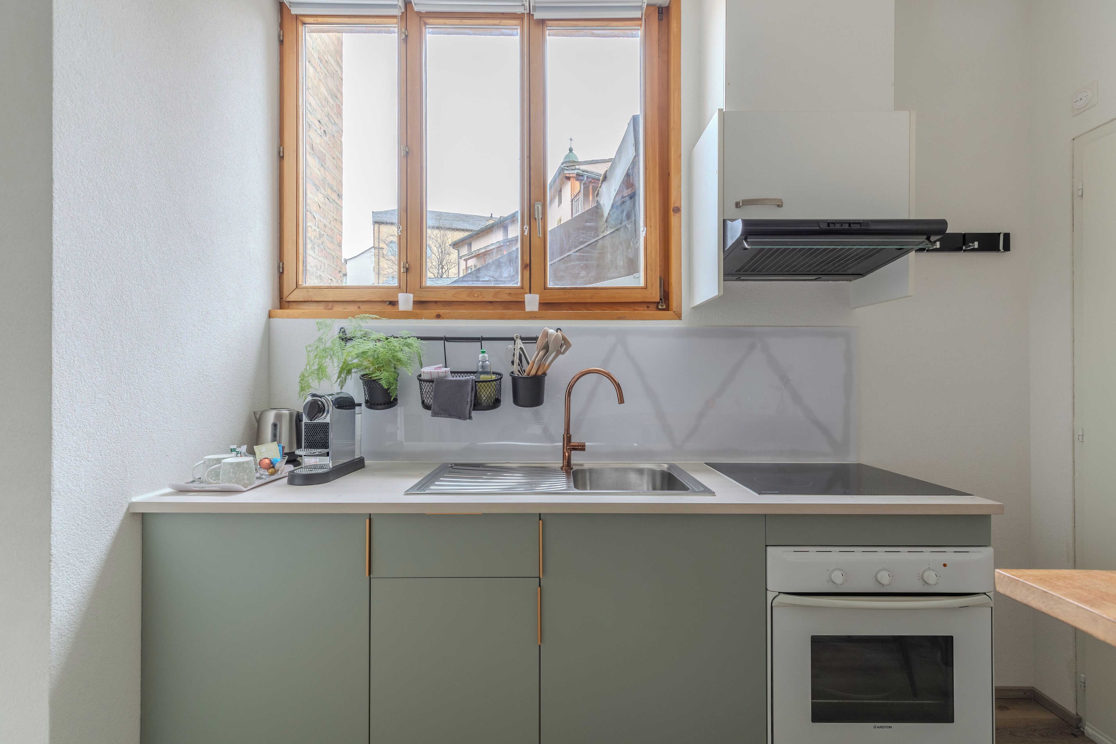 Horno y parrilla de estufa 