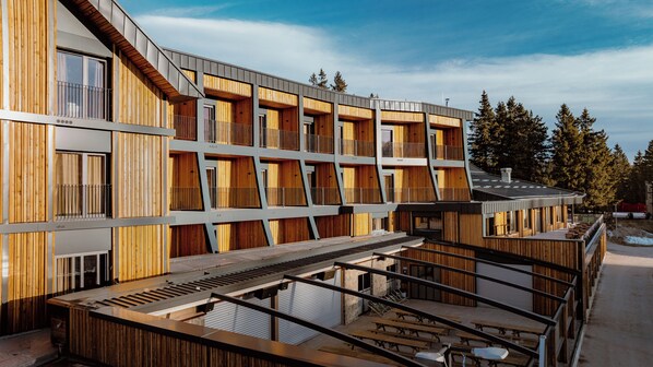 Fassade der Unterkunft