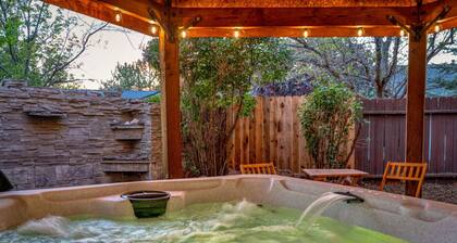 High Desert Haven Pool Table Garden Oasis & Gazebo