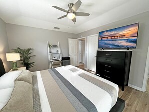 2 chambres, bureau, fer et planche à repasser, Wi-Fi gratuit