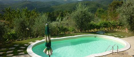 Kauden mukainen ulkouima-allas