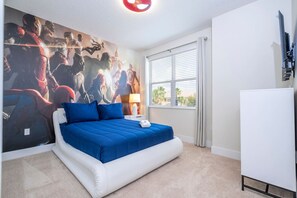 4 chambres, fer et planche à repasser, lit parapluie, Wi-Fi gratuit