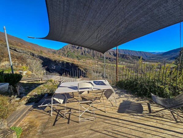 Opções para refeição ao ar livre