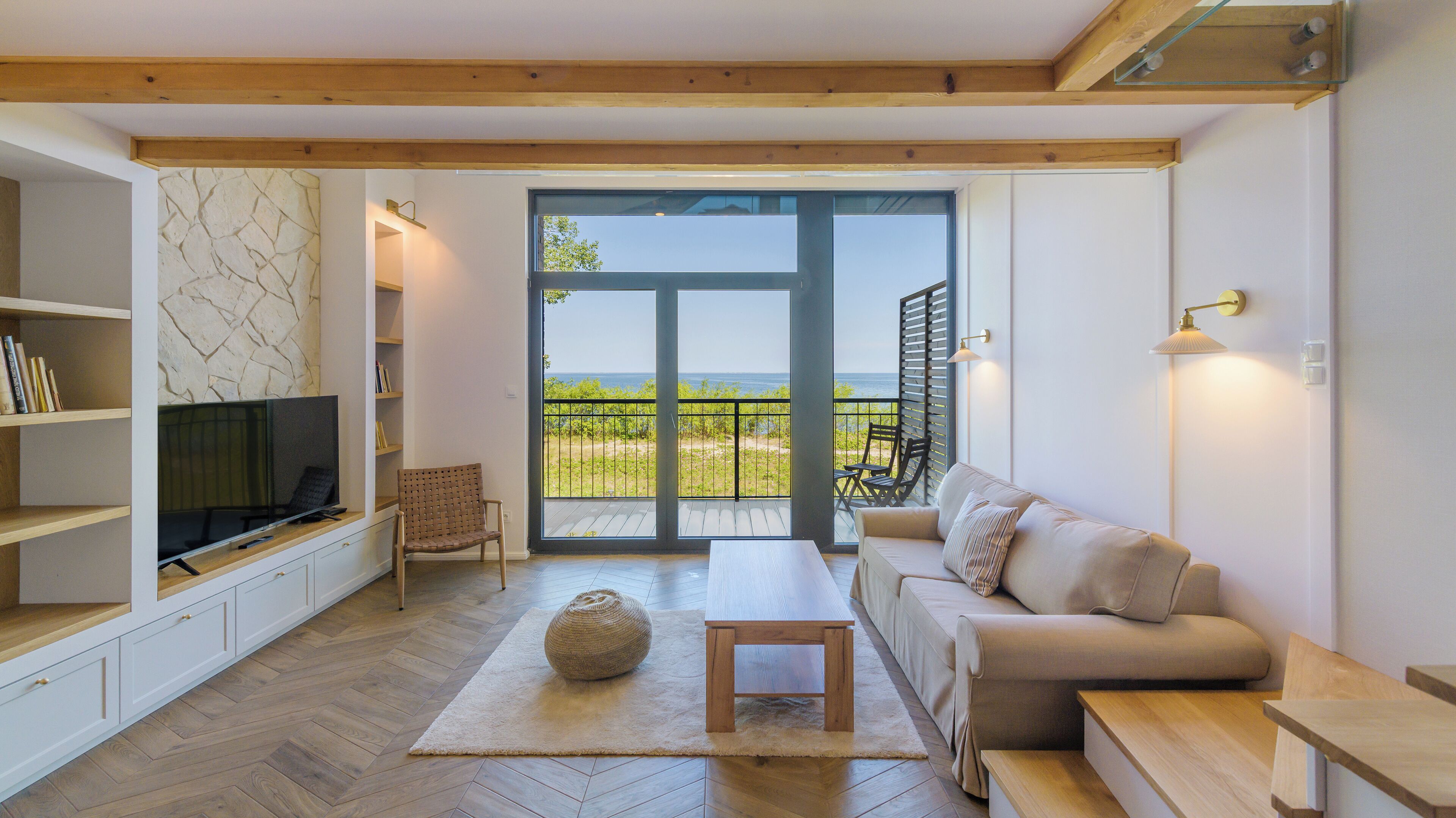 Apartament (2.3) | Area keluarga | TV layar datar