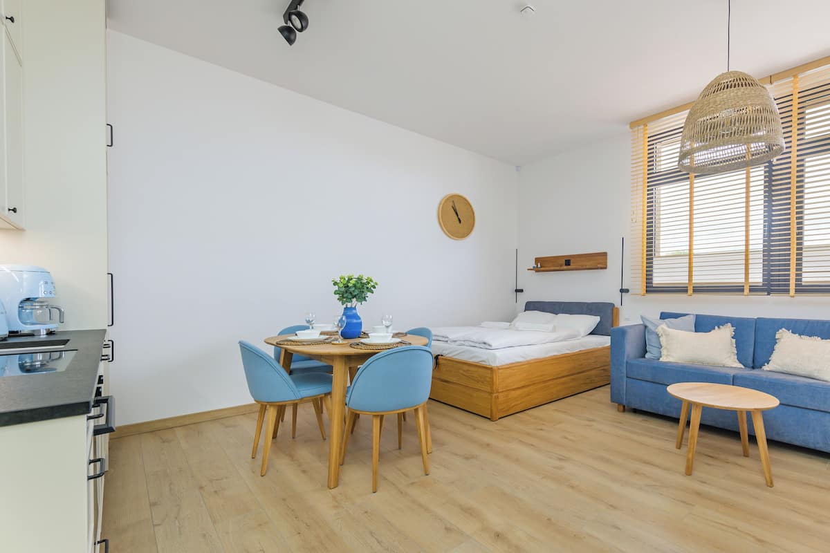 Apartament (1.5) | Living area | Flat-screen TV