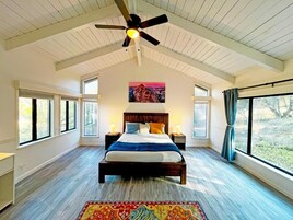 Cabin, 2 Bedrooms, Patio, Garden View | 3 bedrooms