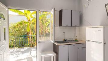 Room, 1 Bedroom, Garden View | Private kitchen