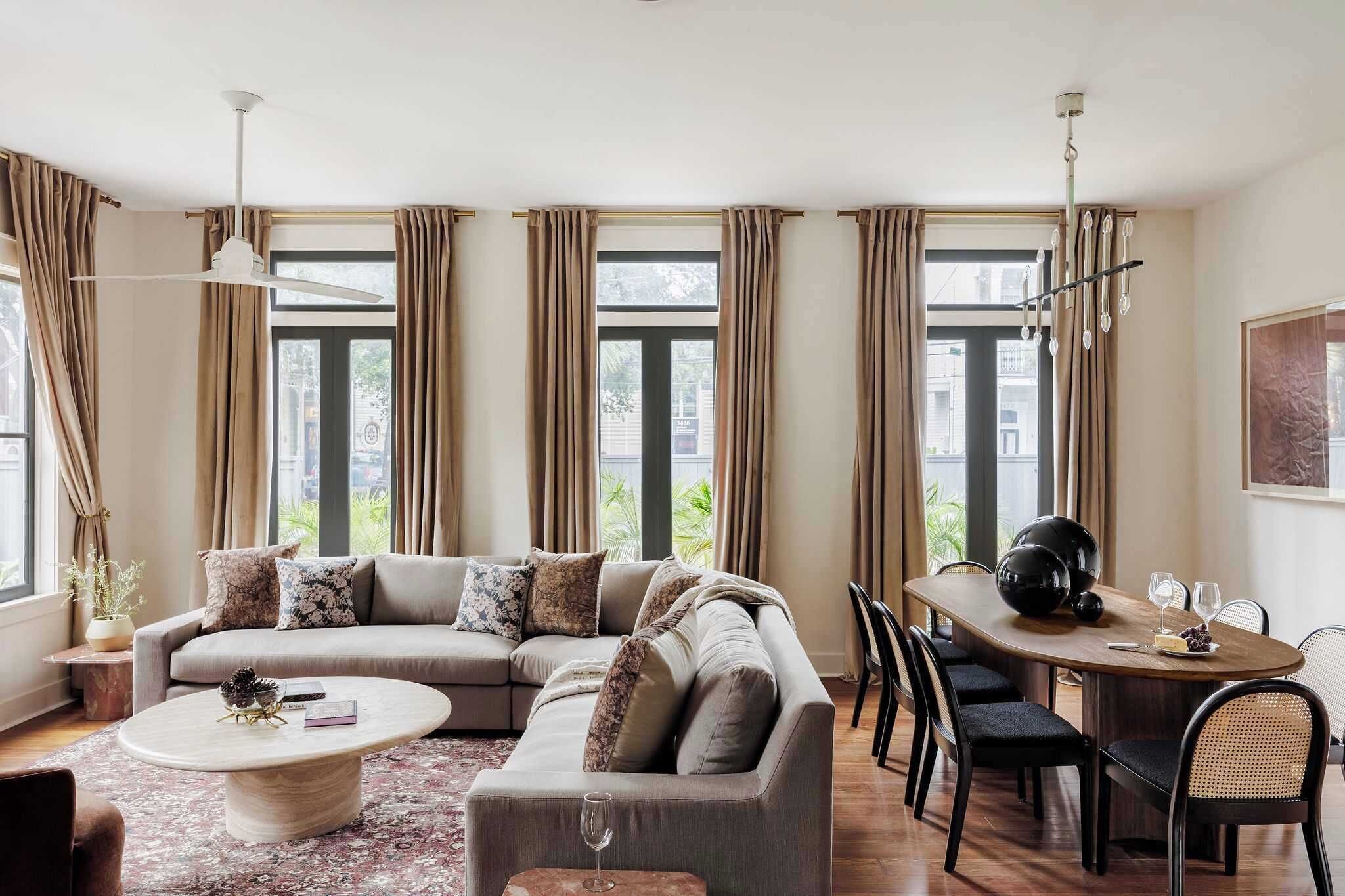 Living Area | Open Concept Lounge | First Floor of Suite | First Floor of Building