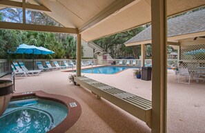 Opvarmet pool